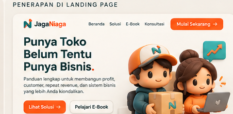 Owner toko marketplace merencanakan langkah terarah